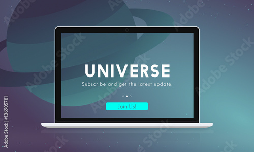 Planet Space Universe Star Concept