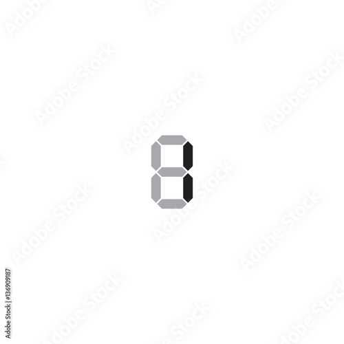 Caculator button vector