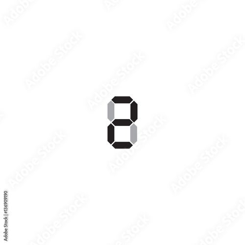 Caculator button vector