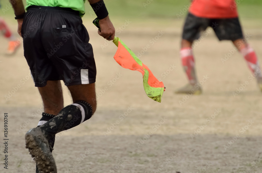 Fototapeta premium Soccer referee