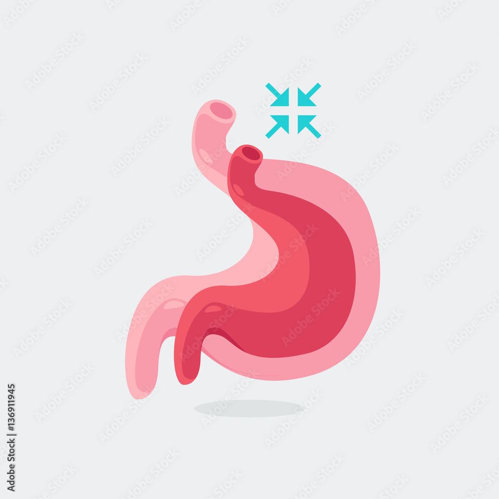 Obraz premium Charakter brzucha