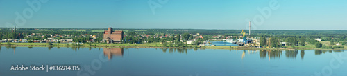 Płock. Panorama Radziwia.