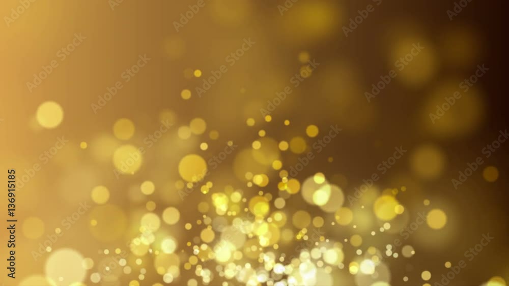 Abstract motion background shining light rays bokeh particles and energy waves loop.
