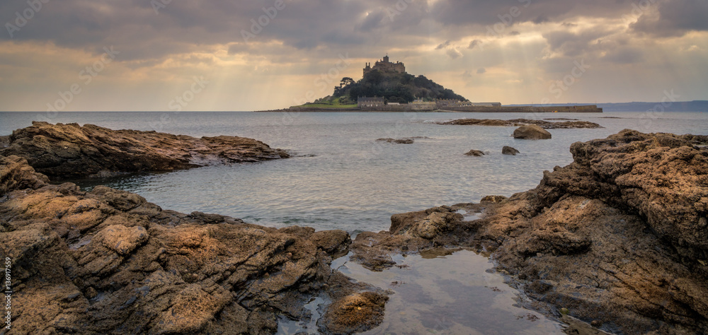 St Michaels mount cornwall uk