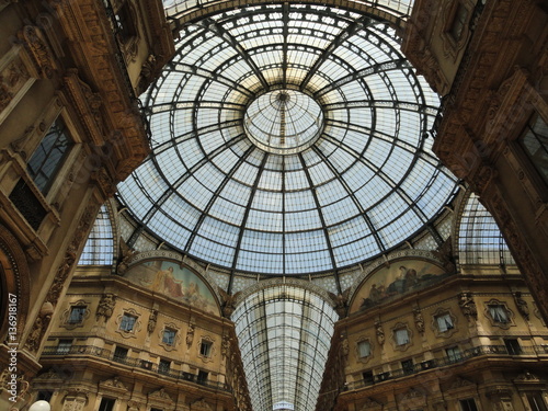 Galleria Vittorio Emanuele II - Milan Shopping Arcade  Italy
