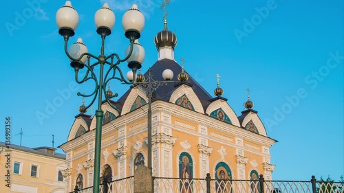 View of the Church on a summer morning