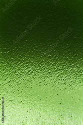 Green rime on glass,  background, texture