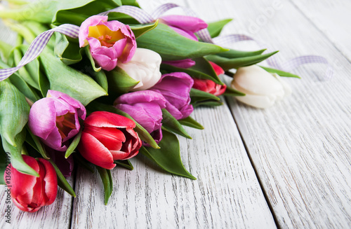 bouquet of tulips