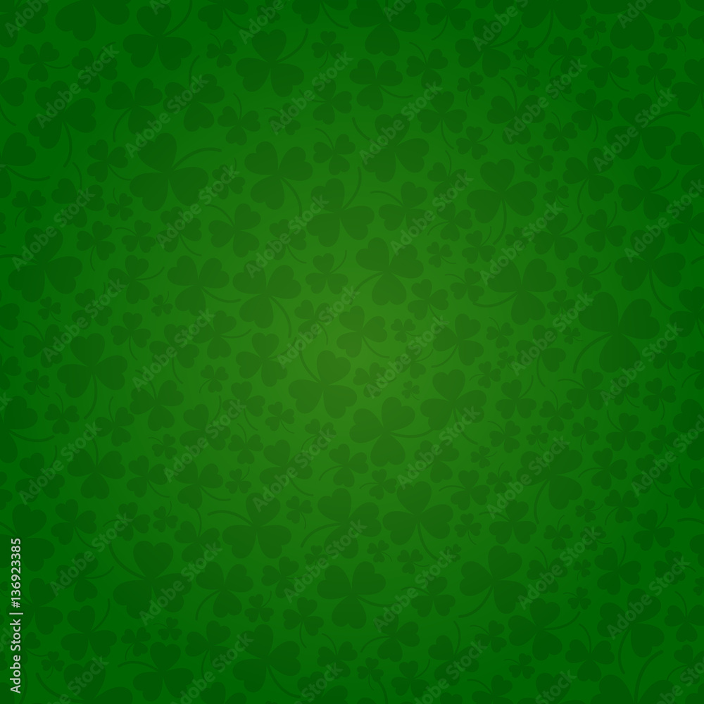 Saint Patrick's day seamless background