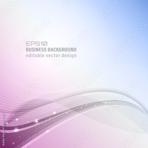 Abstract wavy vector background with glitter. Business background.