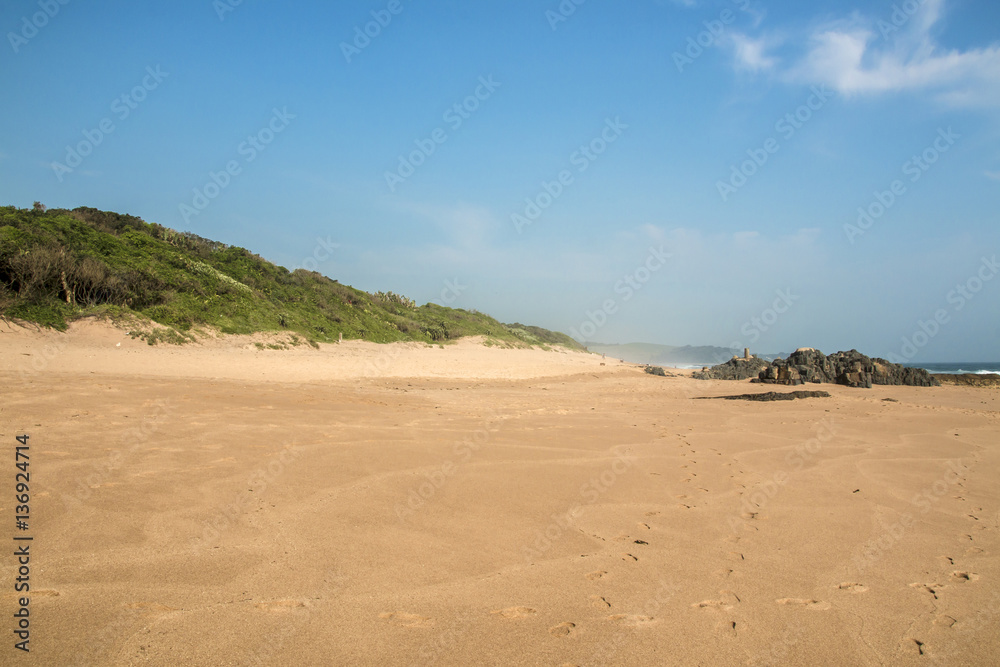 Coastal Seascape on South African North Coast Coastal Seascape on South African North Coast