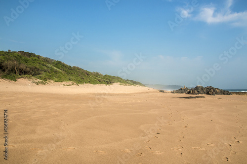 Coastal Seascape on South African North Coast
