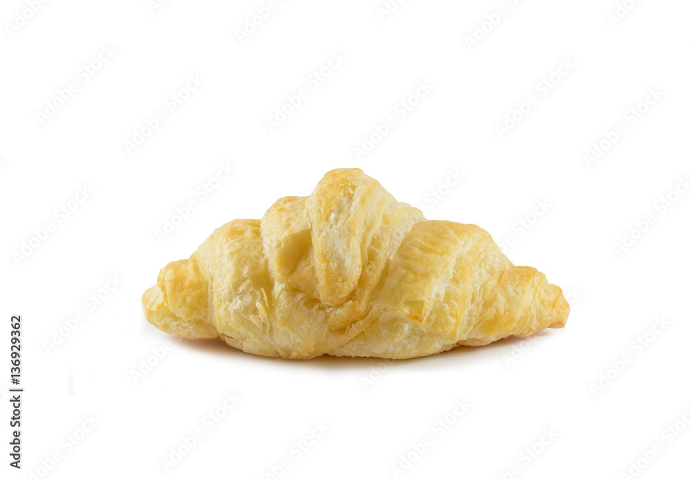 croissants isolated on white background croissants isolated on white background