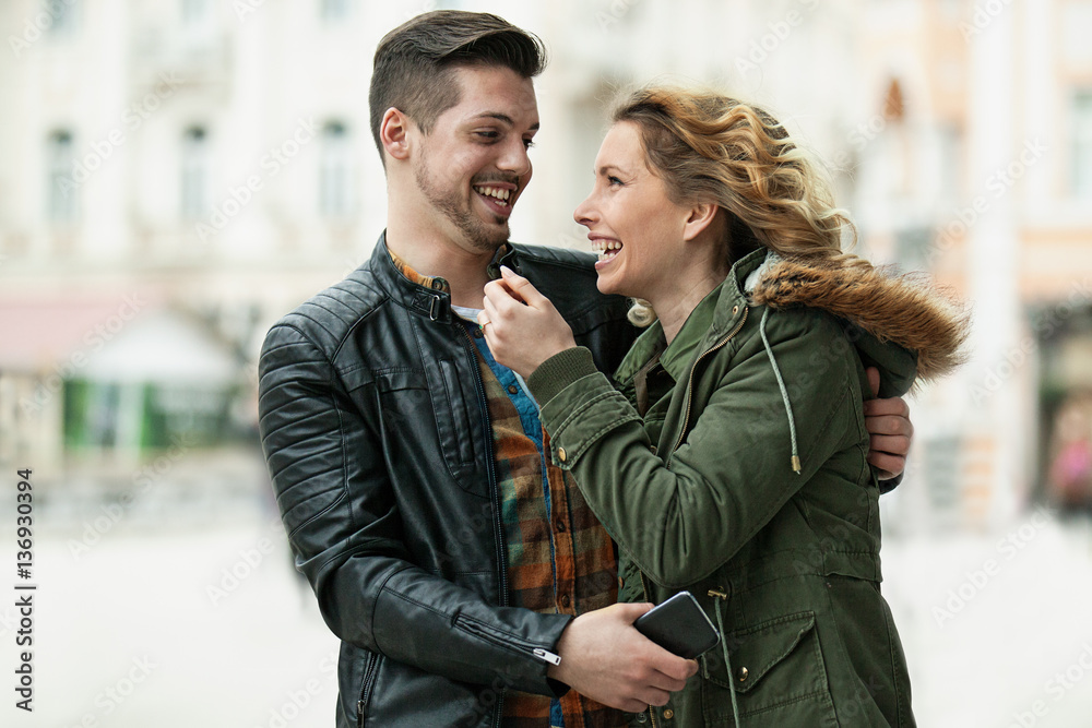 Happy Couple Having Fun Happy Couple Having Fun