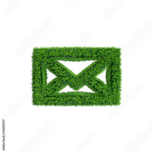 Envelope from grass.3D rend...