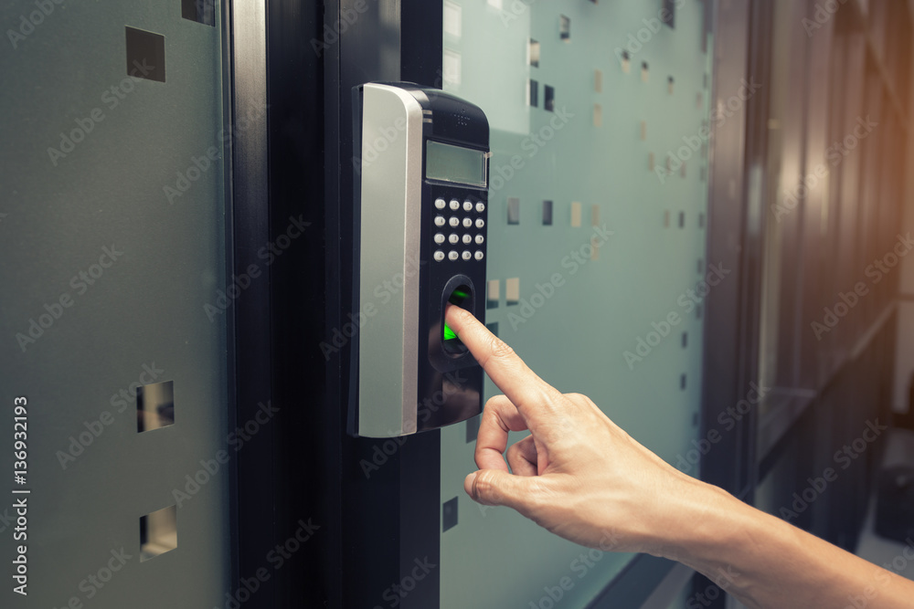 fingerprint and access control in a office building fingerprint and access control in a office building
