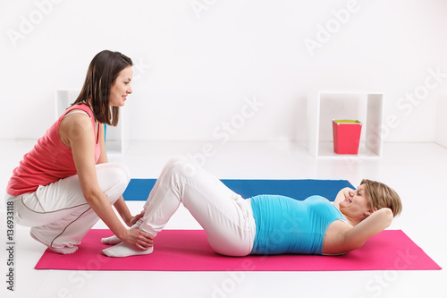 Pregnant Woman Exercices