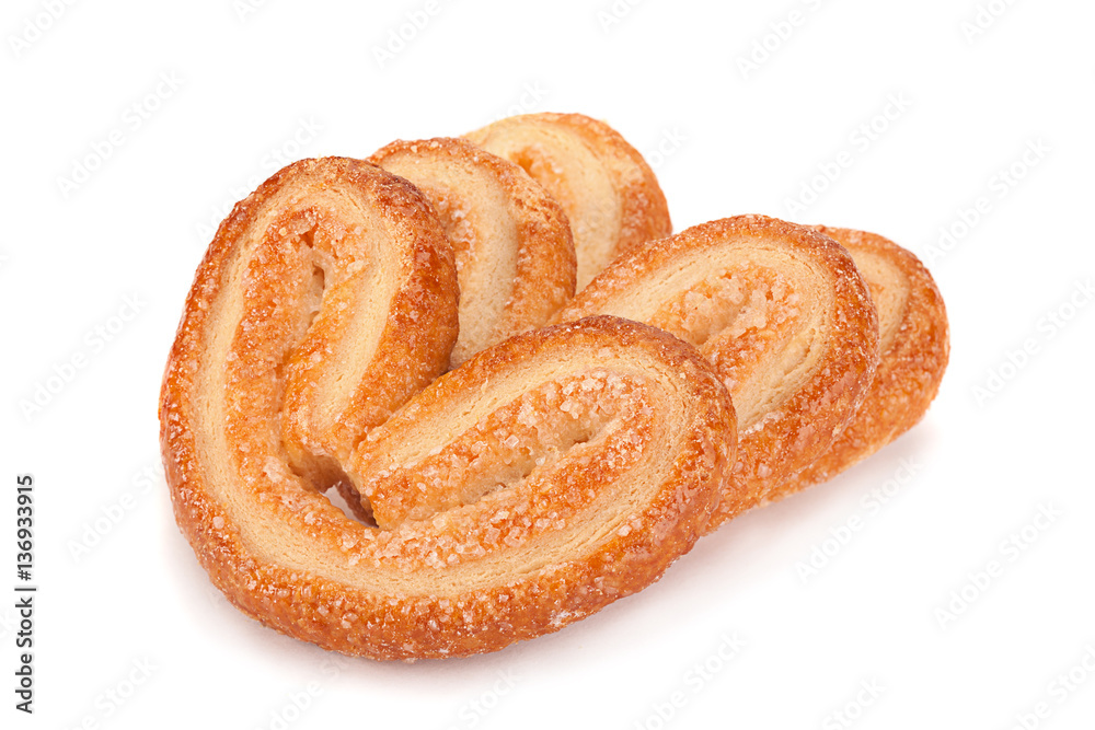 Fototapeta premium Baked cookies with sugar