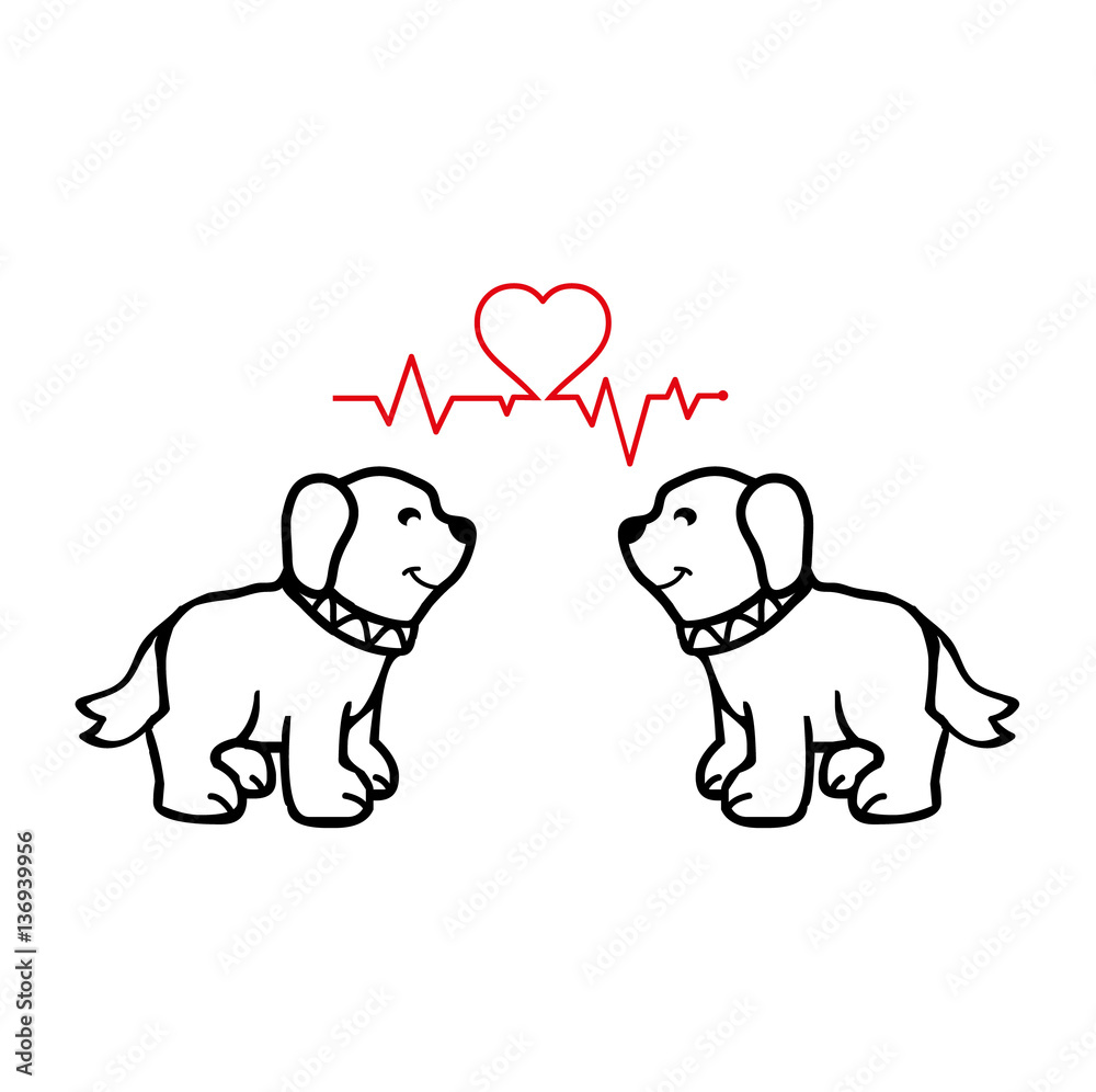 hunde in love