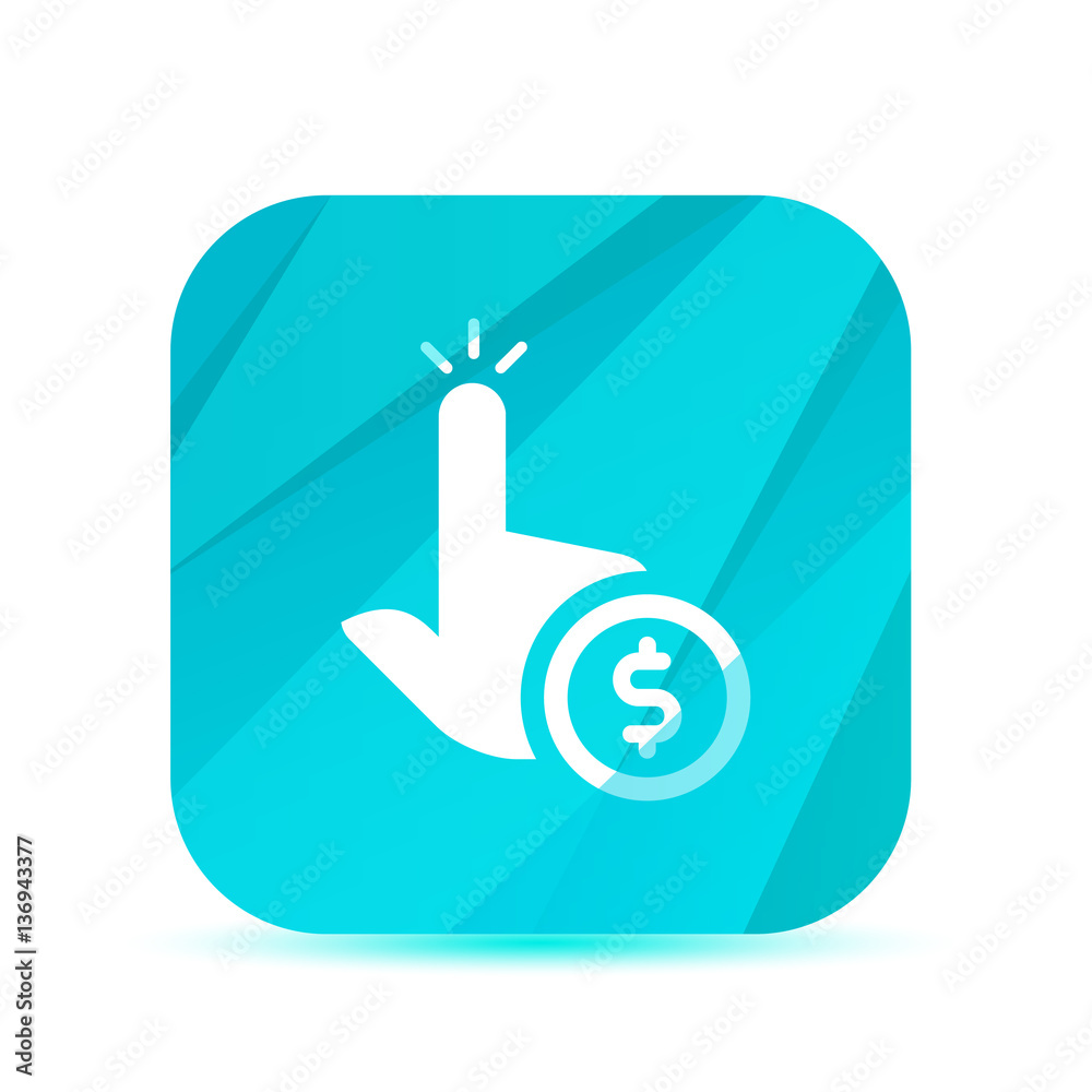 Creative Glass App Icon - Vector Creative Glass App Icon - Vector