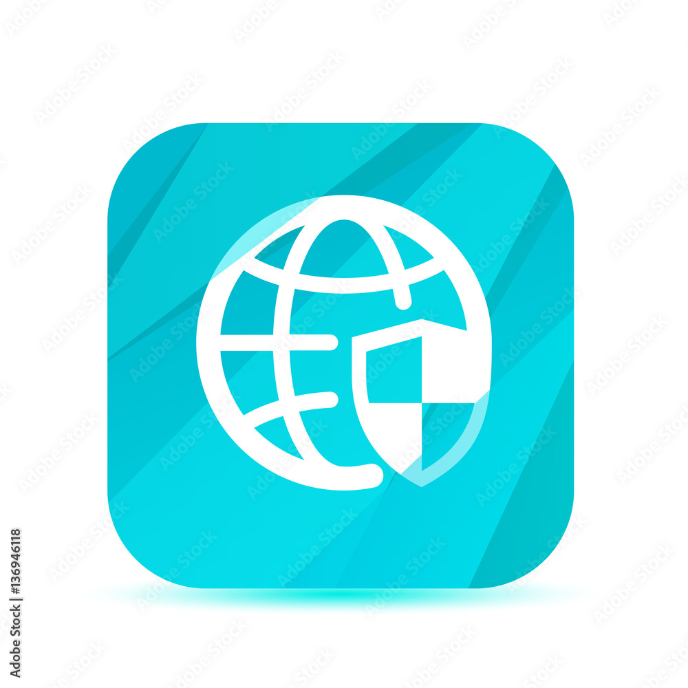 Creative Glass App Icon - Vector Creative Glass App Icon - Vector