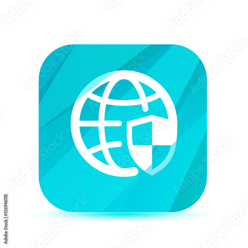 Creative Glass App Icon - Vector
