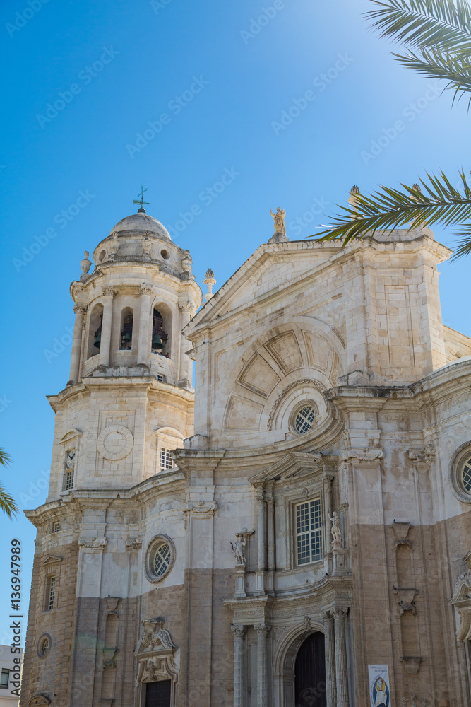 Massive Church in Cadiz Spain