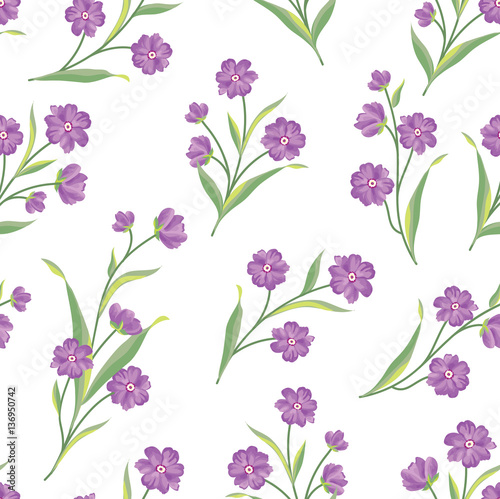 Floral seamless pattern. Flower background