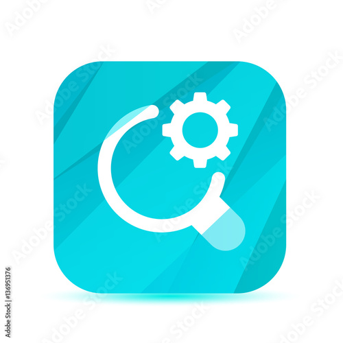Creative Glass App Icon - Vector