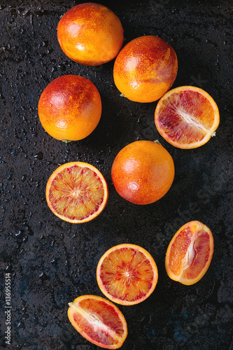 Sicilian Blood oranges fruits