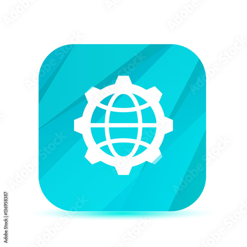 Creative Glass App Icon - Vector