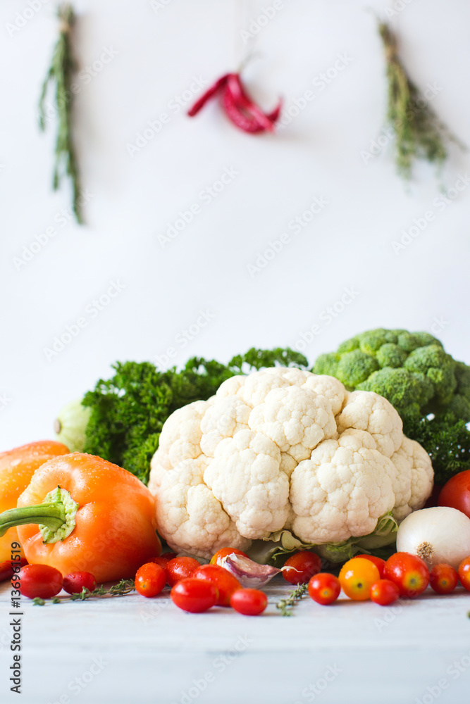 Fresh vegetables. Fresh vegetables.