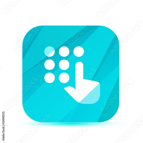 Creative Glass App Icon - Vector