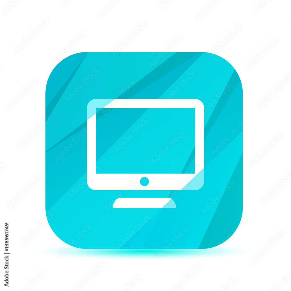 Creative Glass App Icon - Vector Creative Glass App Icon - Vector