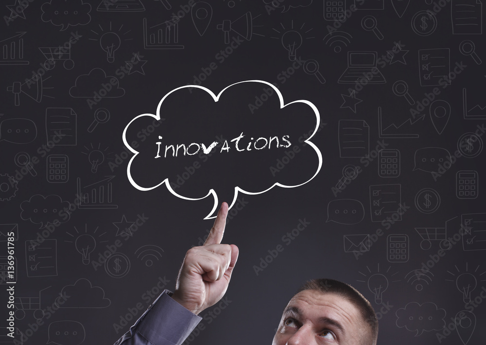Business, Technology, Internet and marketing. Young businessman Business, Technology, Internet and marketing. Young businessman