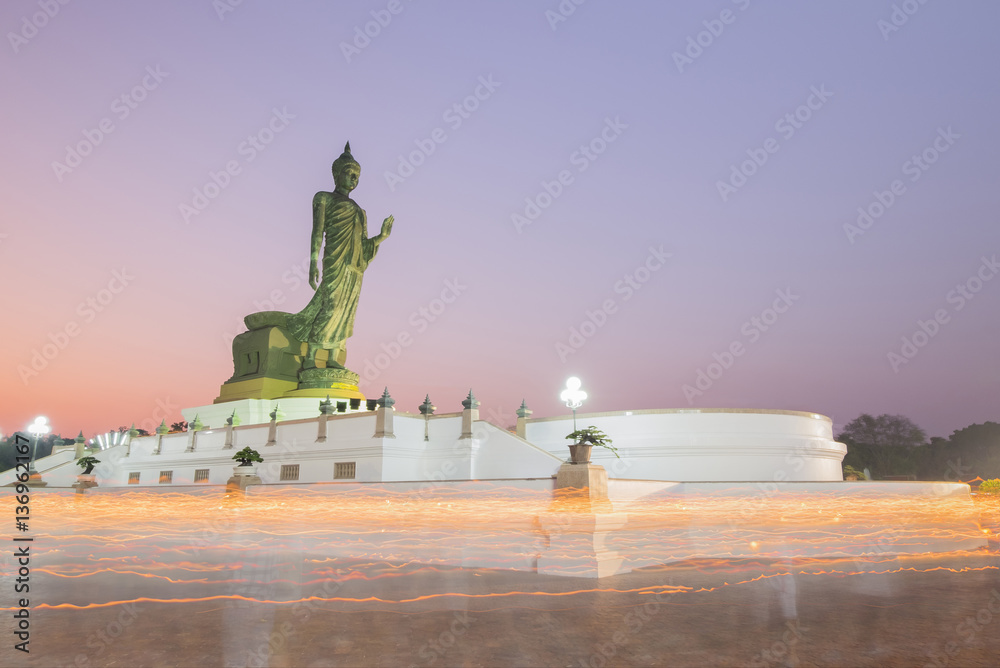 Magha Puja day is an important Buddhist festival celebrated on t