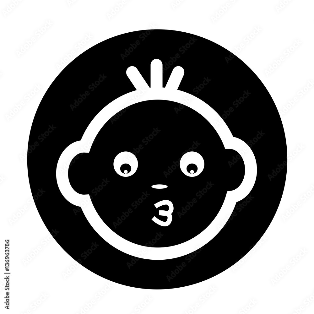 Baby Face Icon