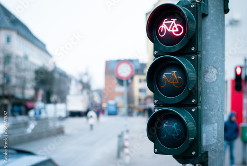 Traffic lights for bikeriders