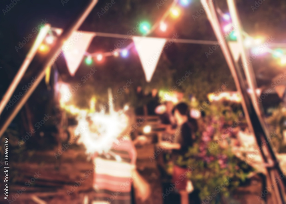 Blurred scene new year celebration party Blurred scene new year celebration party