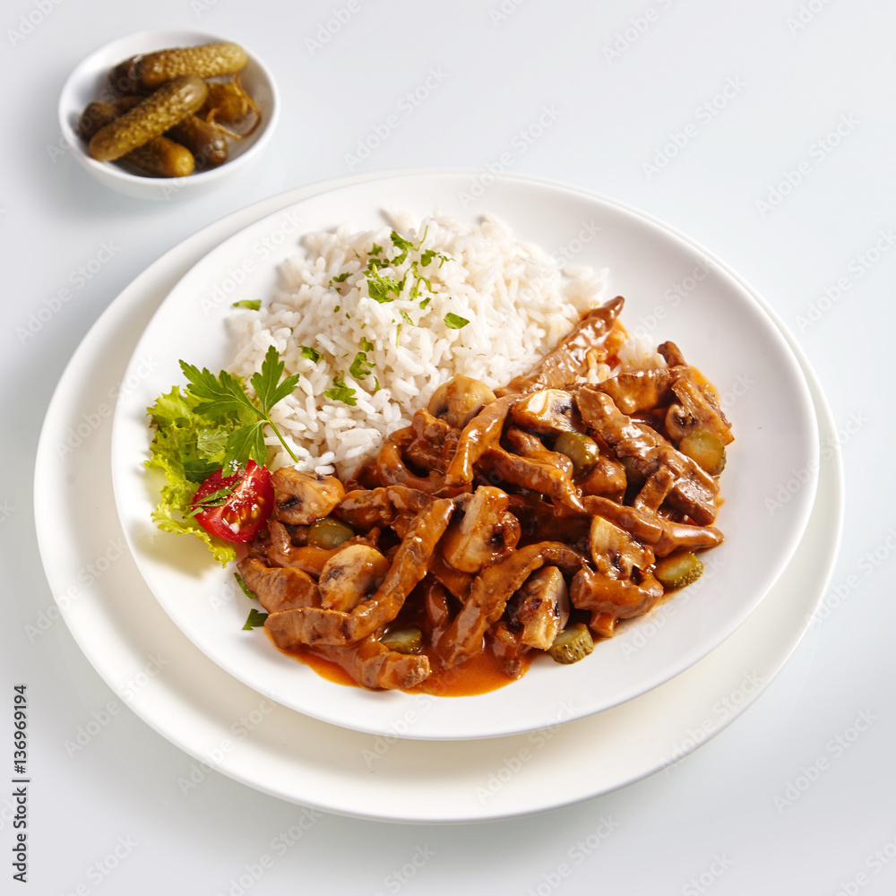 Beef Stroganoff or zurich Beef Stroganoff or zurich