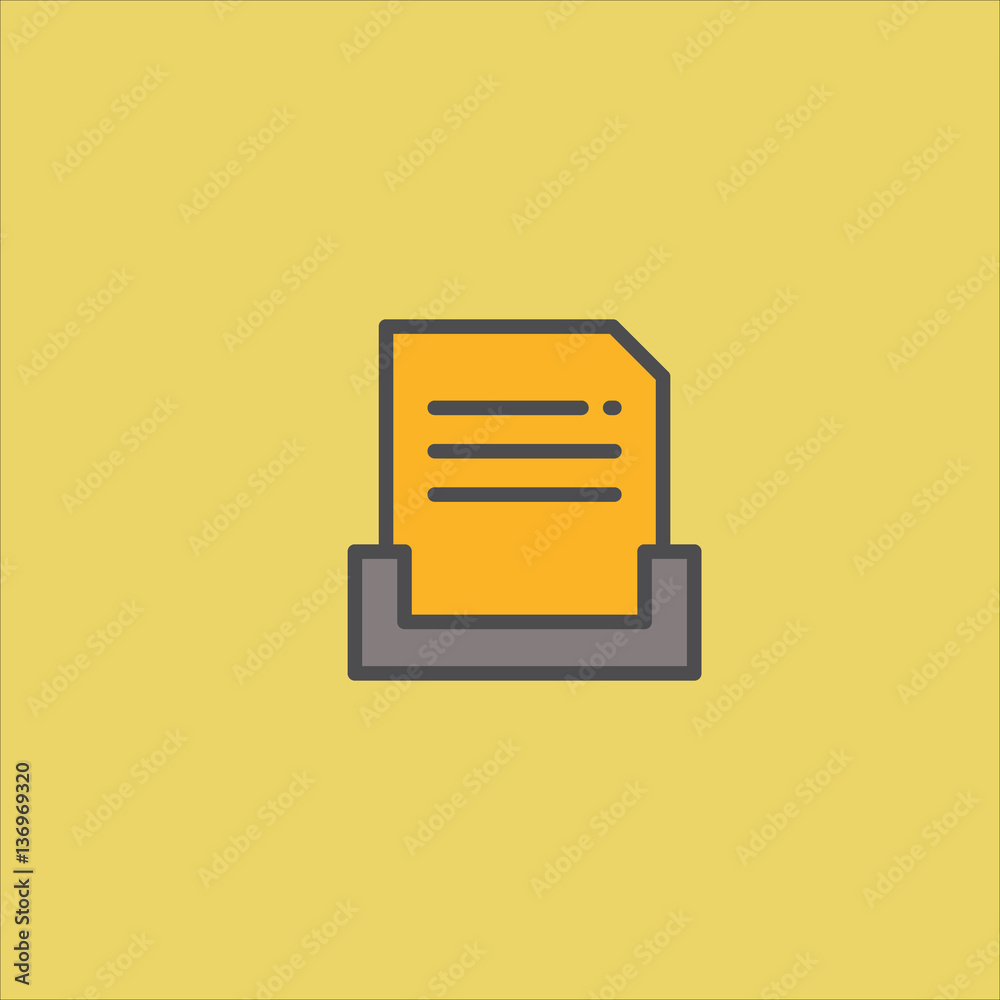 inbox icon flat design inbox icon flat design