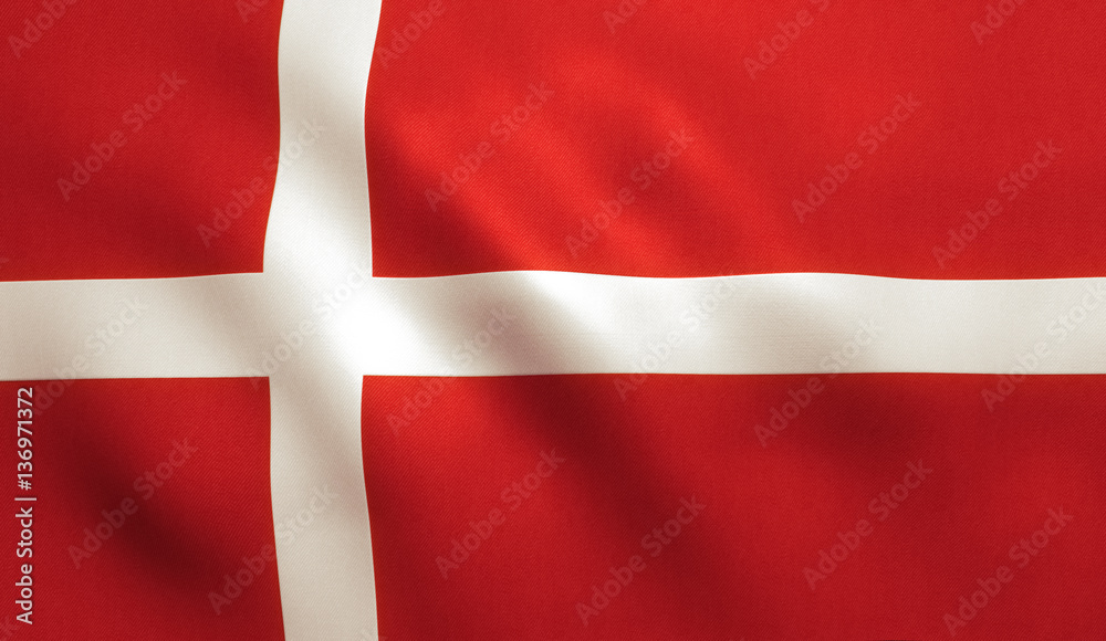 Obraz premium Danish Flag