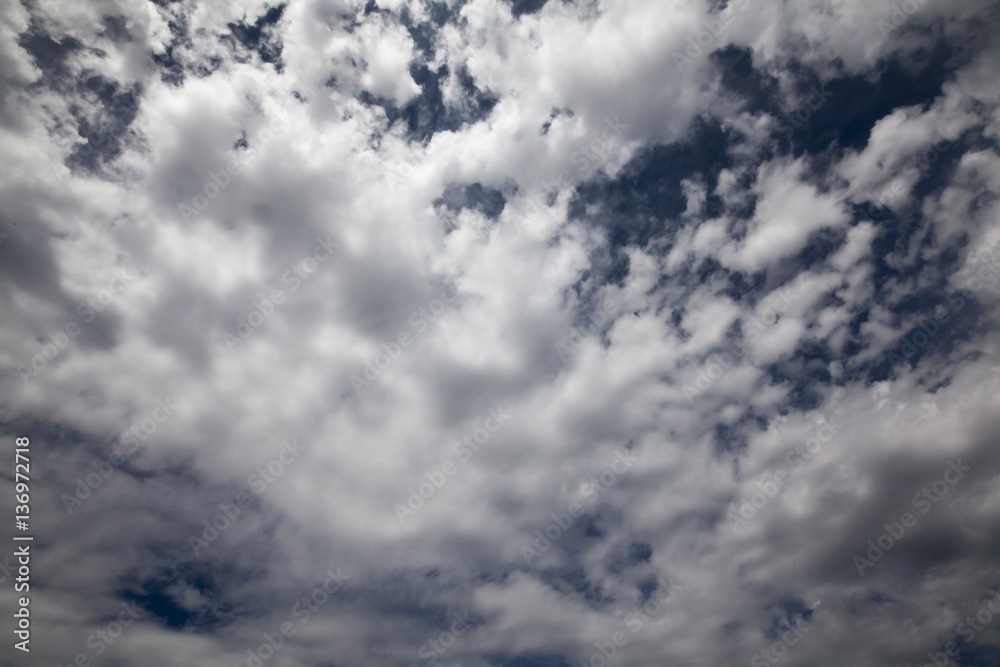 Obraz premium Clouds on Blue Sky
