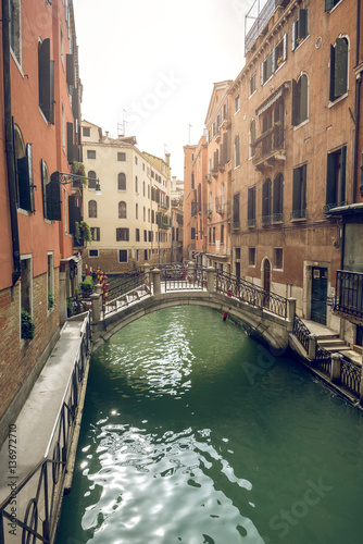 Venice canal during day © Alen Ajan