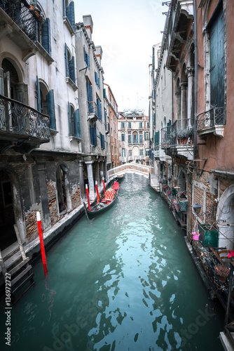 Venice canal during day © Alen Ajan