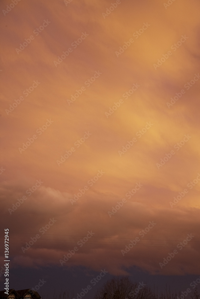 Clouds at Sunset