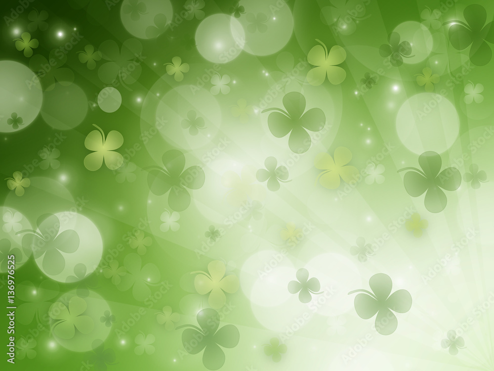 St. Patrick's Day celebration greeting card St. Patrick's Day celebration greeting card