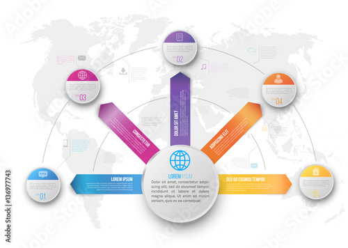 Arrows Infographic Template