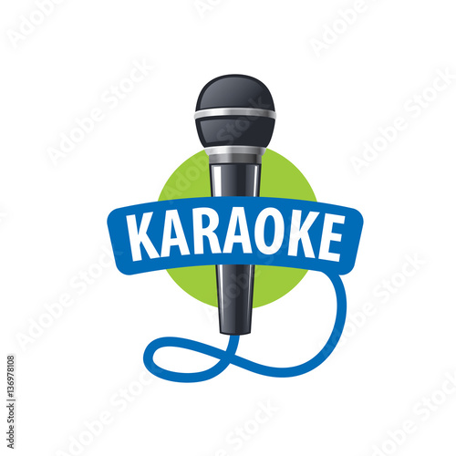 vector logo karaoke