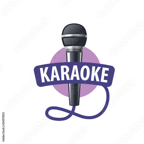 vector logo karaoke
